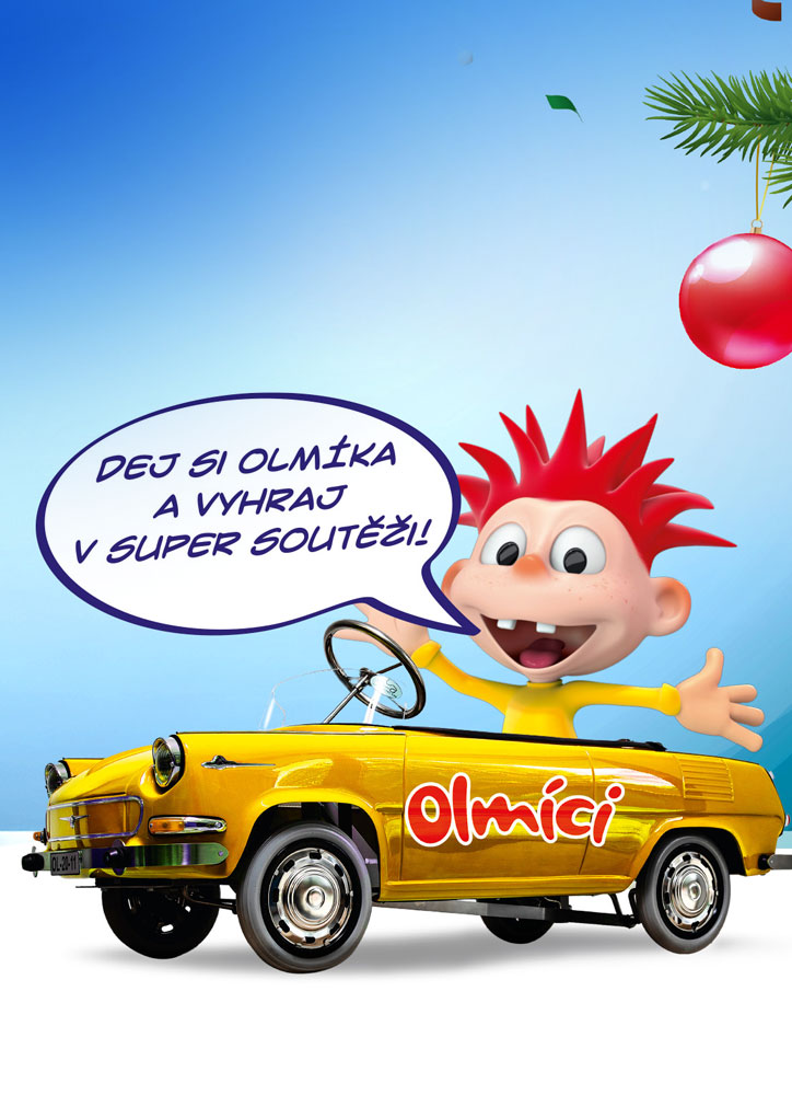Vánoční soutěž s Olmíky