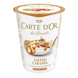 Chlazené smetanové dezerty Carte d'Or