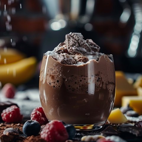 high protein puding
