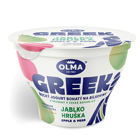 Greek řecký jablko hruška