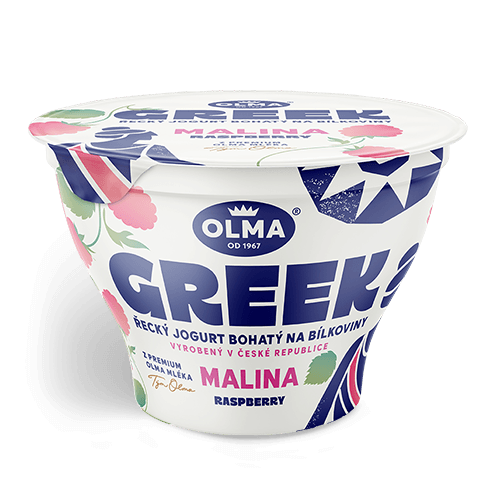 Greek řecký malina