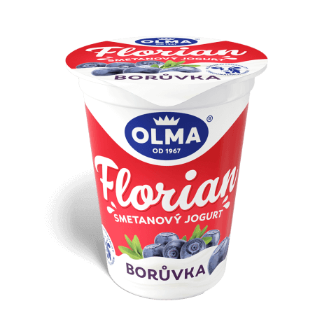 Florian smetanový Borůvka