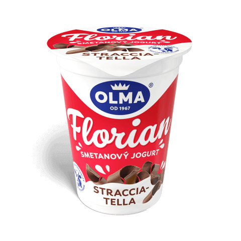 Florian smetanový Stracciatella