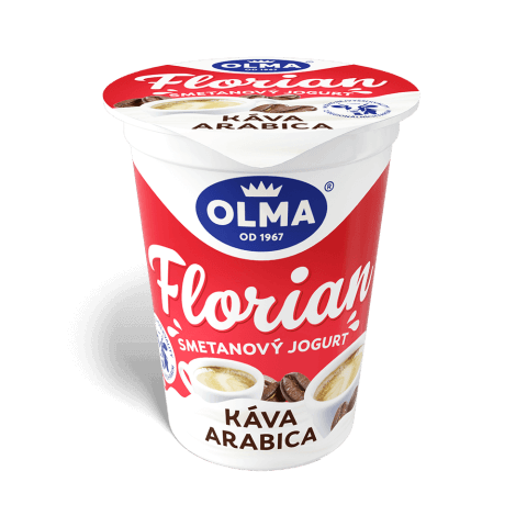Florian smetanový Káva arabica