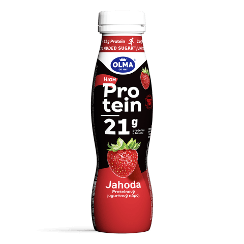 HIGH Protein nápoj jahoda 