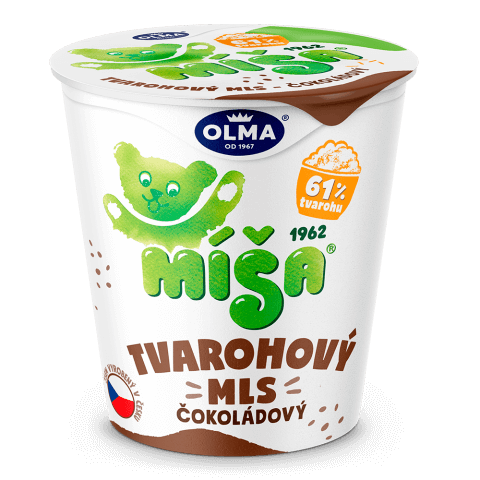 MÍŠA - Tvarohový mls čokoládový MÍŠA - Tvarohový mls čokoládový