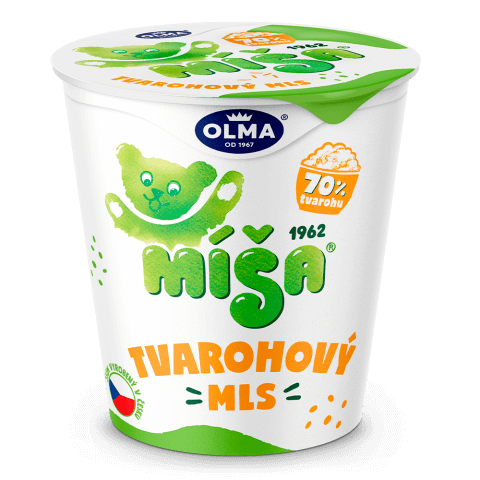 MÍŠA - Tvarohový mls smetanový 