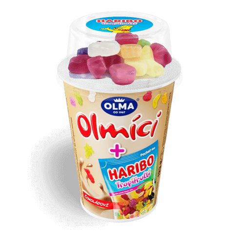 Olmíci Haribo Tropifrutti Čokoláda Olmíci Haribo Tropifrutti Čokoláda