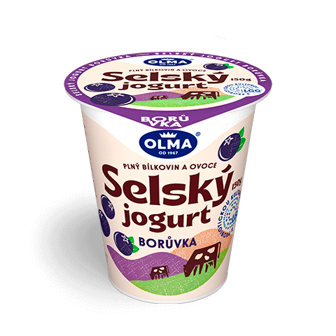 Selský jogurt Borůvka Selský jogurt Borůvka