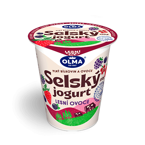 Selský jogurt Lesní ovoce