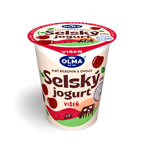 Selský jogurt Višeň