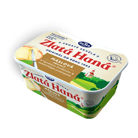 Zlatá Haná máslová příchuť