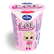 L.O.L. jogurt jahodový 105 g