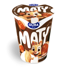 Olmíci Maty Smetanový s oříšky