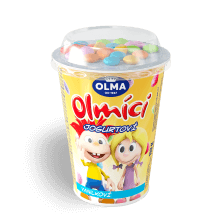 Olmíci vanilkoví s dražé