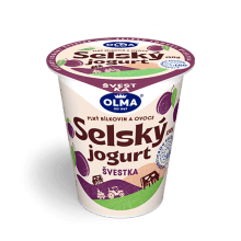 Selský jogurt Švestka