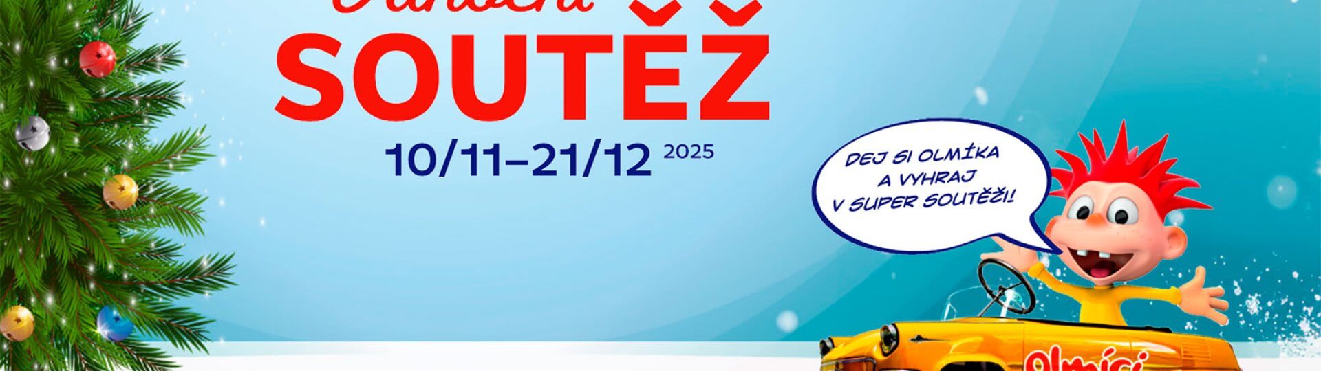 Vánoční soutěž s Olmíky